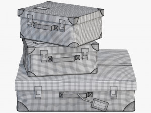 ikea flyttbar box set Model 3D