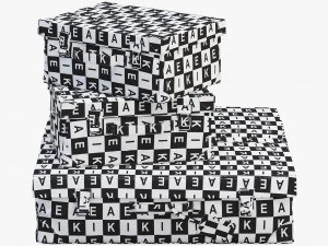 ikea flyttbar box set 3D Model