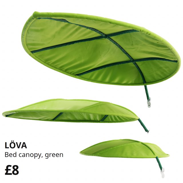 ikea lova canopy 3D Modell .c4d .max .obj .3ds .fbx .stl .blend