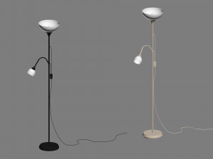 ikea not floor lamp Model 3D