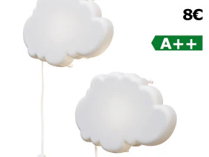 Lampa ścienna Dromsyn z IKEA Model 3D