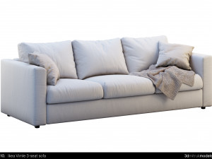 3dmitruk ikea sofas volume 1 3D Model