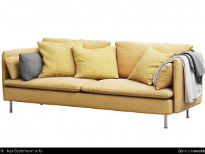 3dmitruk ikea sofas volume 1 3D Model