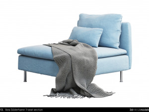3dmitruk ikea sofas volume 1 3D Model
