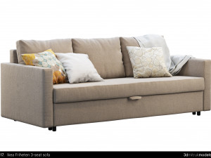 3dmitruk ikea sofas volume 1 3D Model