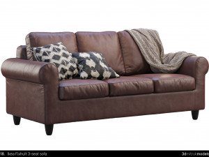 3dmitruk ikea sofas volume 1 3D Model