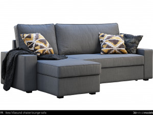 3dmitruk ikea sofas volume 1 3D Model