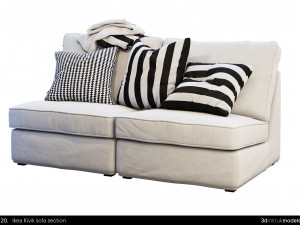 3dmitruk ikea sofas volume 1 3D Model