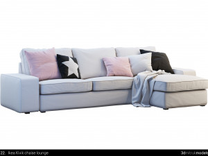 3dmitruk ikea sofas volume 1 3D Model
