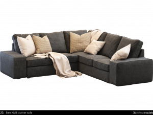 3dmitruk ikea sofas volume 1 3D Model