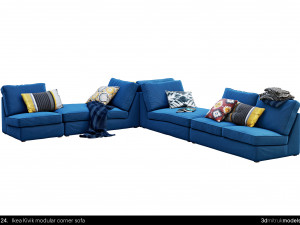 3dmitruk ikea sofas volume 1 3D Model