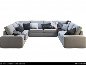 3dmitruk ikea sofas volume 1 3D Model