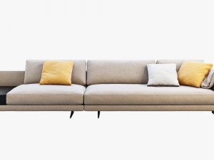 poliform mondrian modular sofa Modello 3D