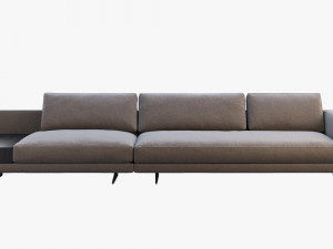 poliform mondrian modular sofa Modello 3D