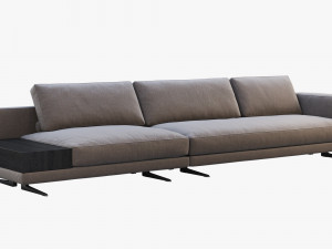 poliform mondrian modular sofa Modello 3D