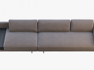 poliform mondrian modular sofa Modello 3D