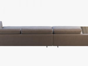 poliform mondrian modular sofa Modello 3D
