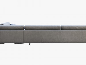 poliform mondrian corner sofa Modello 3D