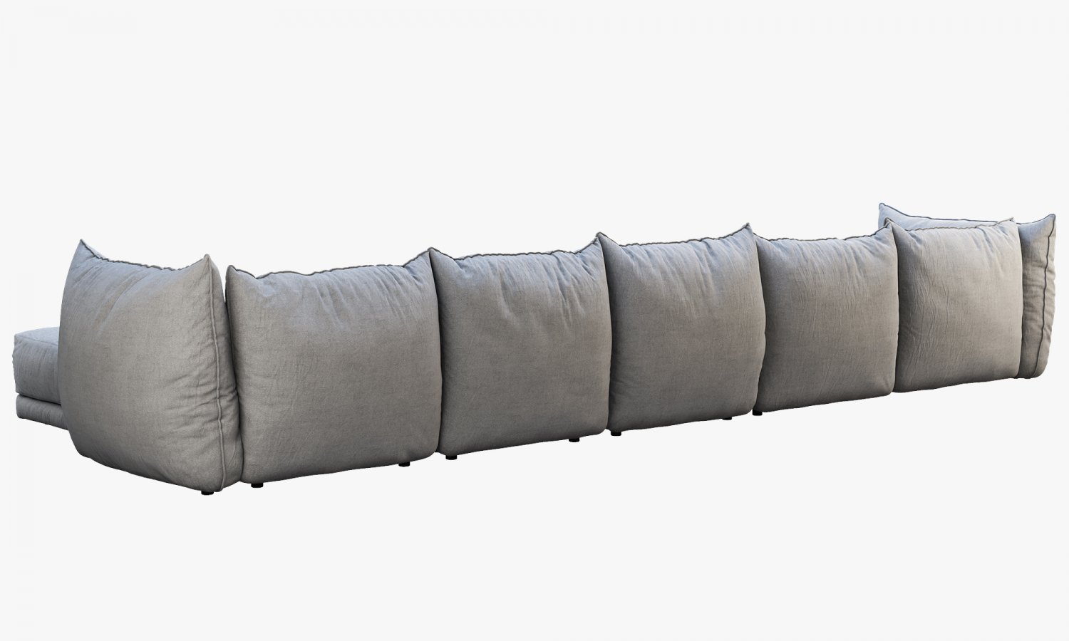 montauk jane fabric sofa 3D Model in Sofa 3DExport