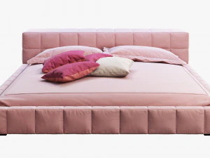bonaldo squaring bed 3D Model