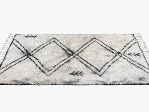 scandinavian rugs set 3D Model