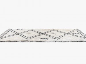 scandinavian rugs set 3D Model