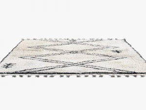 scandinavian rugs set 3D Model