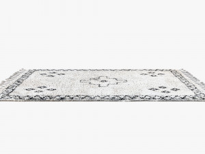 scandinavian rugs set 3D Model