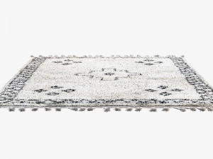 scandinavian rugs set 3D Model