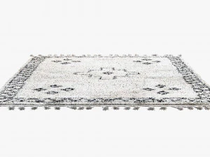 scandinavian rugs set 3D Model