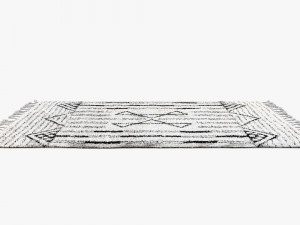 scandinavian rugs set 3D Model