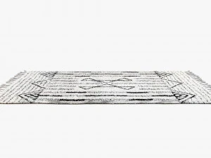 scandinavian rugs set 3D Model