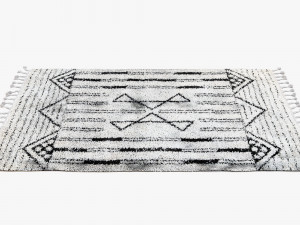 scandinavian rugs set 3D Model