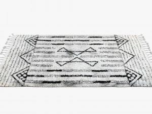 scandinavian rugs set 3D Model