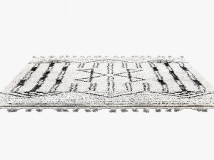 scandinavian rugs set 3D Model