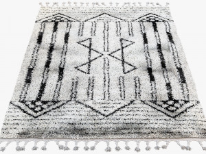 scandinavian rugs set 3D Model