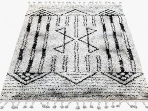 scandinavian rugs set 3D Model