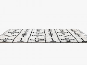 scandinavian rugs set 3D Model