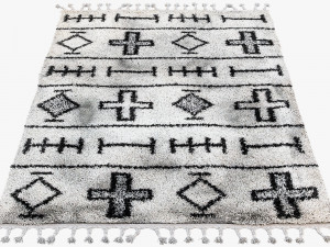 scandinavian rugs set 3D Model