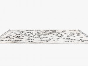 scandinavian rugs set 3D Model