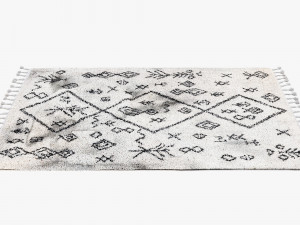 scandinavian rugs set 3D Model