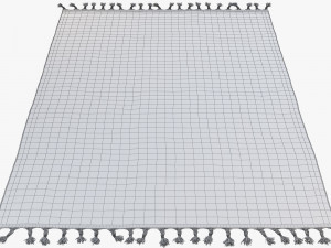 scandinavian rugs set 3D Model