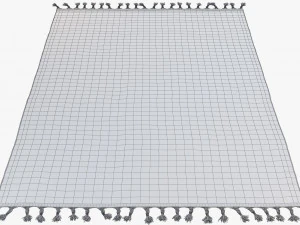 scandinavian rugs set 3D Model