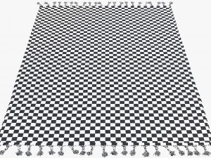 scandinavian rugs set 3D Model