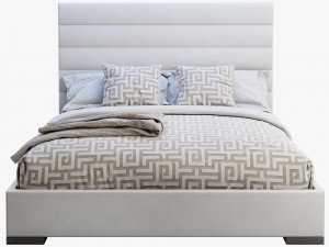 modloft prince bed 3D 모델