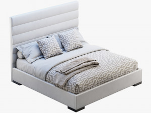 modloft prince bed 3D 모델