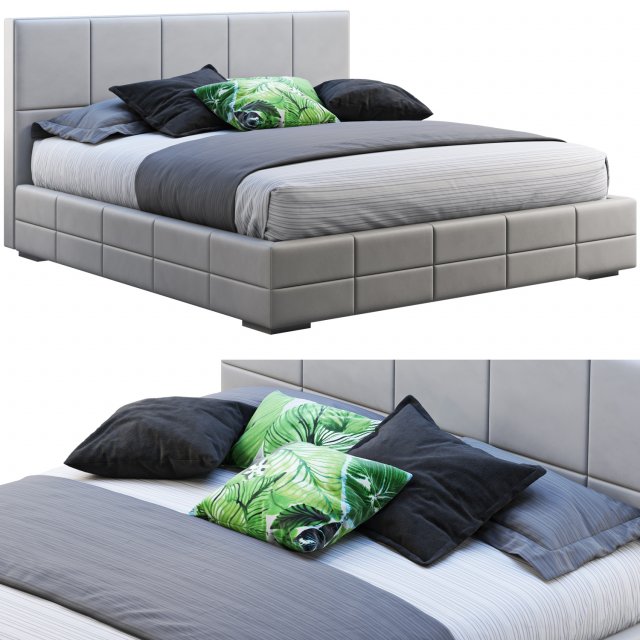 clio platform bed model 3D Model .c4d .max .obj .3ds .fbx .stl .blend 