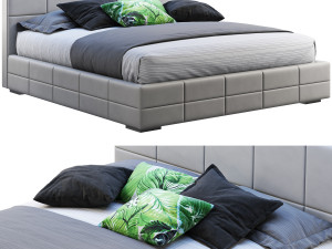 clio platform bed model 3D 모델