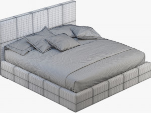 clio platform bed model 3D Model