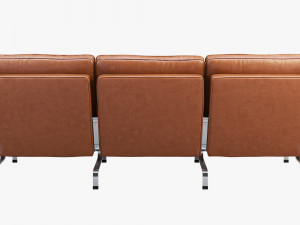fritz hansen pk31 3-seater sofa 3D-Modell